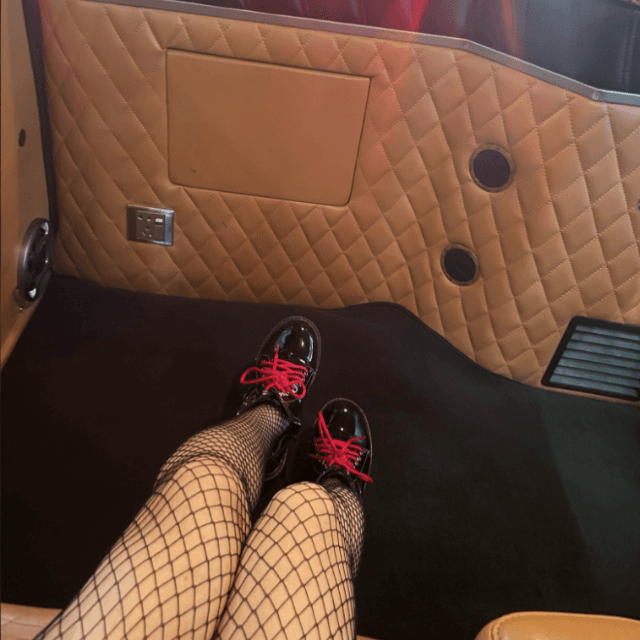 乗った人はついつい写真を撮ってしまうそう（松原みずきさん提供）