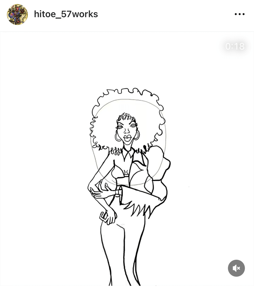 新垣仁絵 Hitoe Arakaki   (@hitoe_57works)さんのインスタグラムより