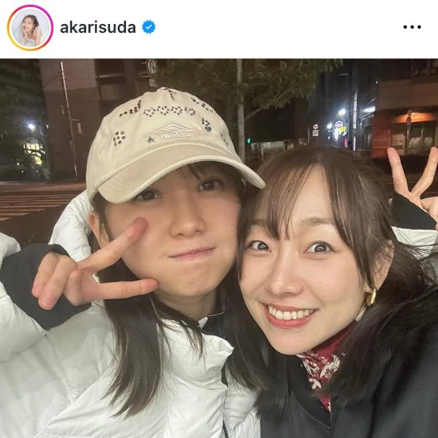 須田亜香里インスタグラム＠akarisudaより
