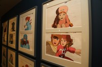 ナウシカの貴重なセル画＝阪急うめだ本店9階うめだギャラリー、アニメージュとジブリ展大阪会場