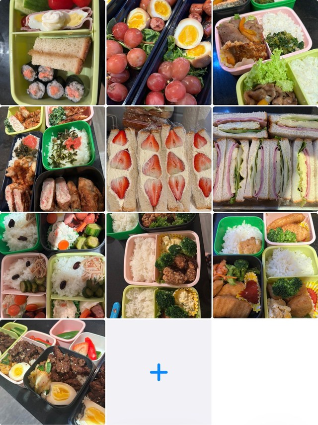 日本式のお弁当がいじめの対象に？（えび子さん提供）