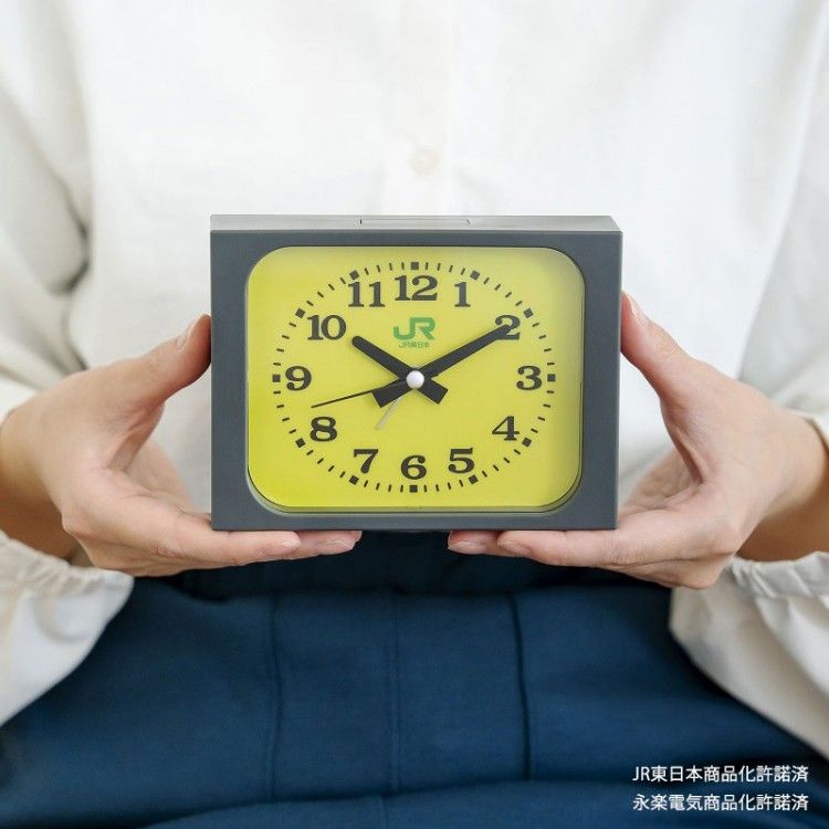 JR東海 めざまし時計 JR東日本でおなじみの駅時計→目覚まし時計に 「本物の発車ベル音」が