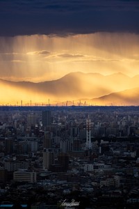 あまりに神々しすぎる空からの光（提供：あーる(T.yamad)さん）