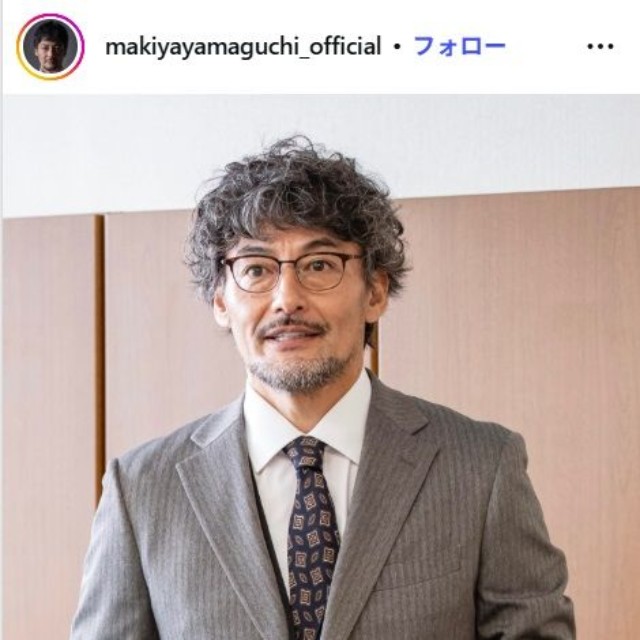 山口馬木也のインスタグラム@makiyayamaguchi_officialより「銀河の一票」の雫石誠役