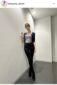 瀧山あかねアナのインスタグラム＠takiyama_akaneより