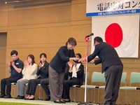 電話応答コンクール香川県大会　香川銀行の加藤桃子さんが優勝（提供：香川銀行）