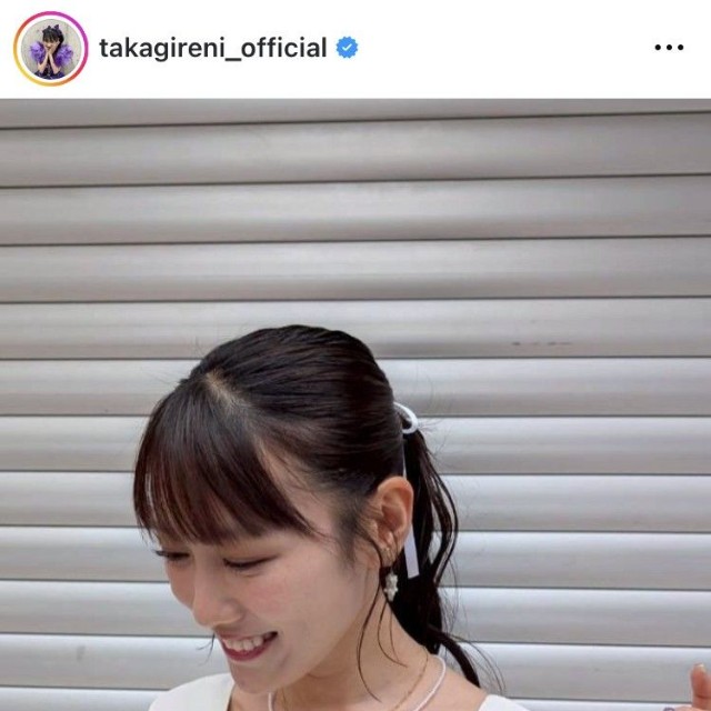 高城れにインスタグラム＠takagireni_officialより