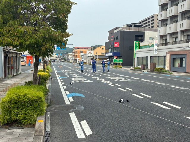 事故があった国道