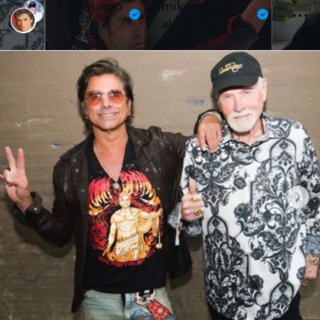 ジョン・ステイモスのインスタグラム＠johnstamosより