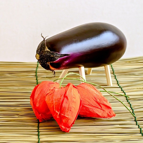 精霊牛とほおずき お盆飾り ※画像はイメージです（Banboole Photo Works:stock.adobe.com）