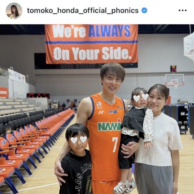 本田朋子アナのインスタグラム＠tomoko_honda_official_phonicsより