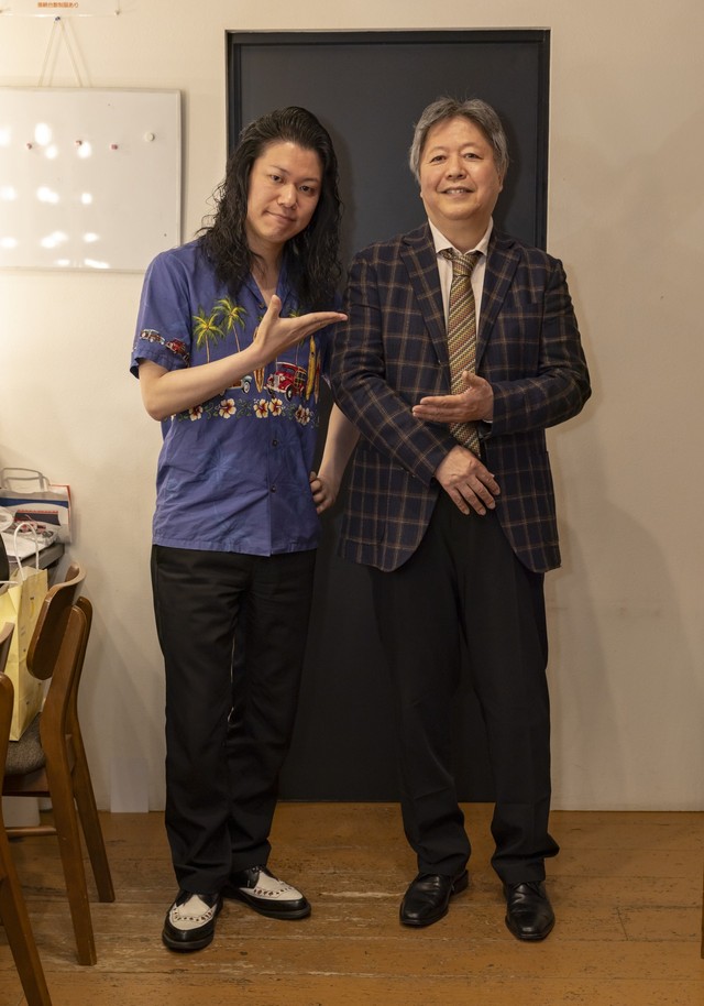 筆者・中将タカノリと（撮影：sono）