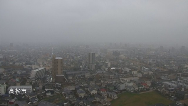 高松で3週間以上ぶりの雨　林野火災警報が解除　香川