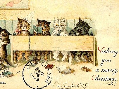 漱石に届いた猫の絵はがき、今はどこに？