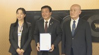 締結式　高松市役所
