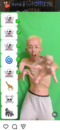 星河のインスタグラム＠skeltonninjaより