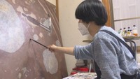 【まちが動く人が動く】岡山市出身の美大生　コロナ禍を進んだ1年の集大成