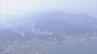 岡山市の山火事　26日