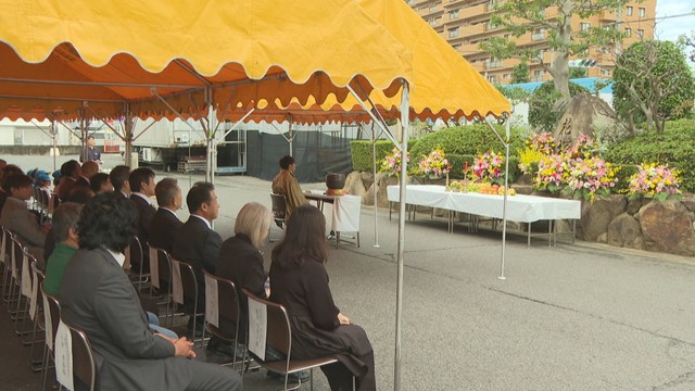 花供養　公設花き地方卸売市場　高松市西町