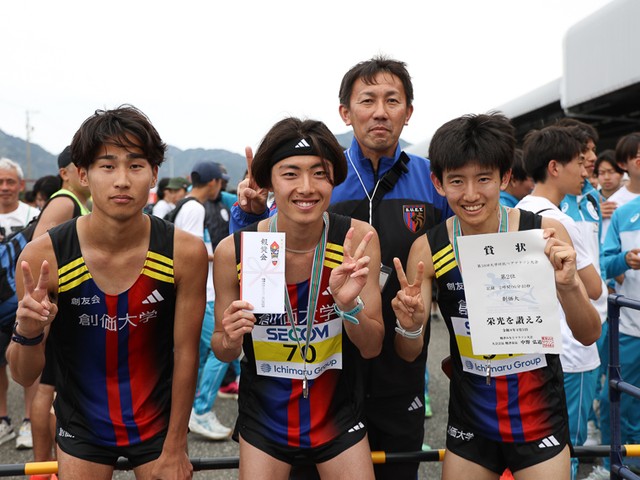 陸上・駅伝 - 創価大学・山口翔輝が関東インカレ2部ハーフ優勝