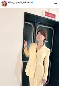 氷川きよしインスタグラム（＠kiina_kiyoshi_hikawa）より