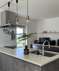 シンクだけは必ず毎日綺麗にすると決めているそう／monさん（@ieiekamon）提供