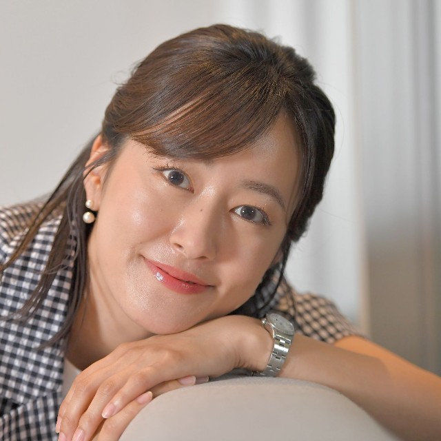 前田春香アナウンサー（撮影・出月俊成）