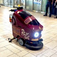 大和西大寺駅で発見！この清掃ロボットは…（cotomono提供）
