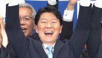 岡山県知事選で当選／伊原木隆太さん[無・現]
