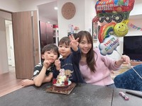 あやなんが次男の誕生日祝いを投稿したインスタグラム（あやなん 公式Instagramより）