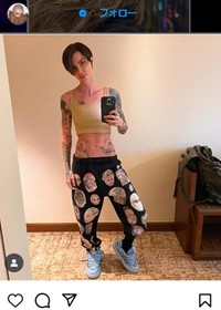 ルビー・ローズのインスタグラム＠rubyroseより