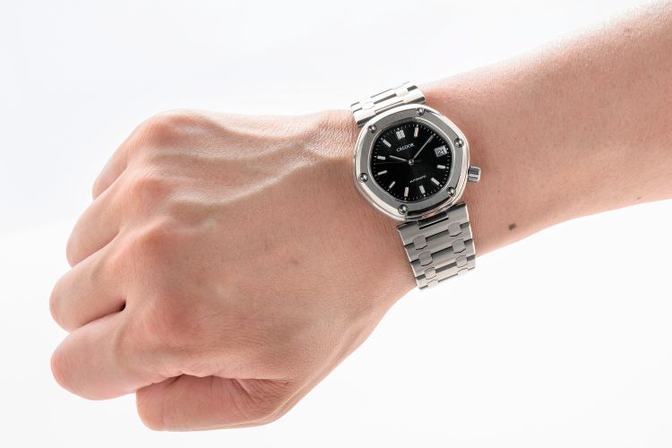 セイコーの高級ブランド・クレドールの「ロコモティブ」