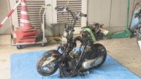 死亡した高校生が乗っていた原付きバイク