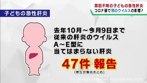 子どもの急性肝炎が各国で報告　アデノウイルスとの関連も指摘　専門家に聞く