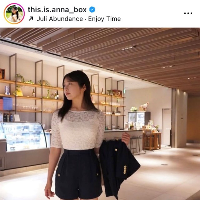 浅野杏奈インスタグラム(@this.is.anna_box)より