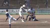 2回 英明は吉川の犠牲フライで先制