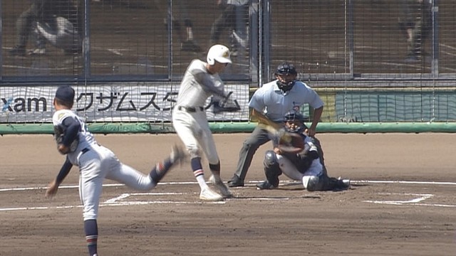 ＜速報中＞香川大会決勝　英明が2回に先制　高松商×英明　25日