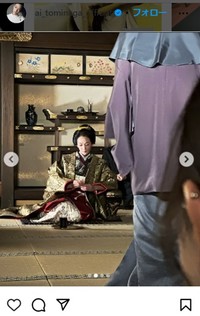 冨永愛のインスタグラム＠ai_tominaga_officialより