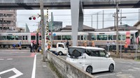 事故があった踏切