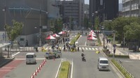 サンポート高松地区の遊歩道化へ向けた社会実験　8月2日