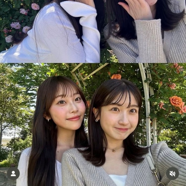 福山千奈アナのインスタグラム(@china_fukuyama_ftb)より