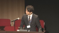 応募した１団体が委員や市民に事業内容をプレゼン(岡山･北区)