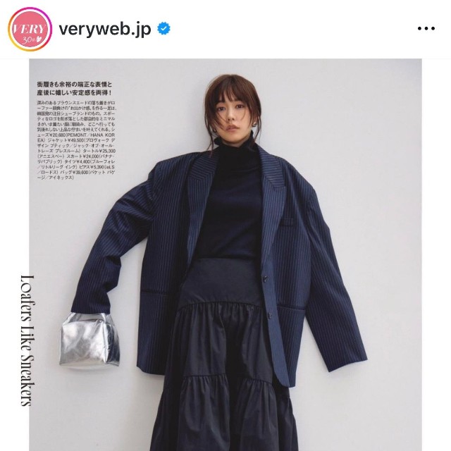 VERY編集部（@veryweb.jp）の公式インスタグラムより