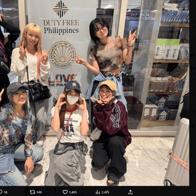 仮面女子の公式X（@AliceProject_mb）より