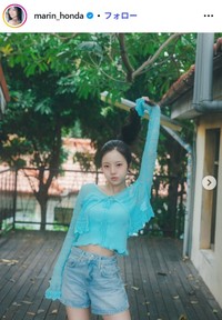 本田真凜のインスタグラム＠marin_hondaより