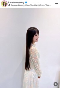 上村さや香(かみん)インスタグラム(@kaminlovesong)より