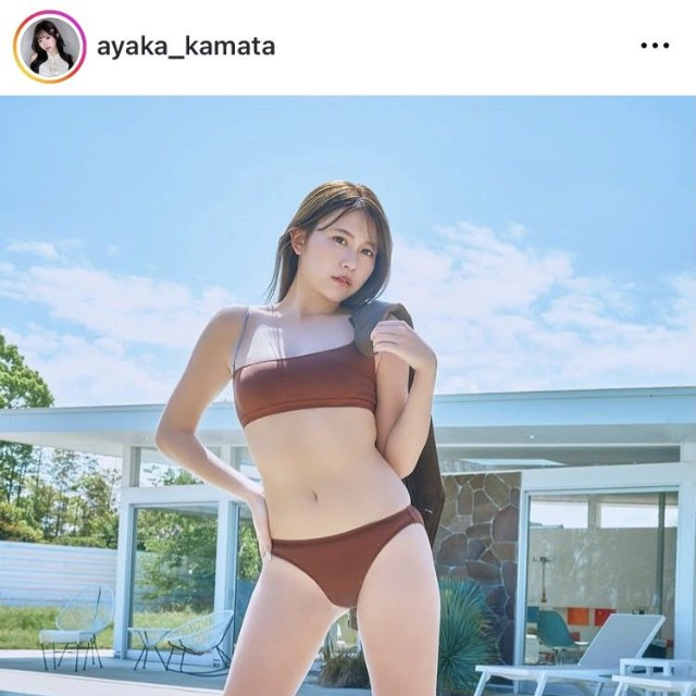 鎌田彩樺インスタグラム＠ayaka_kamataより