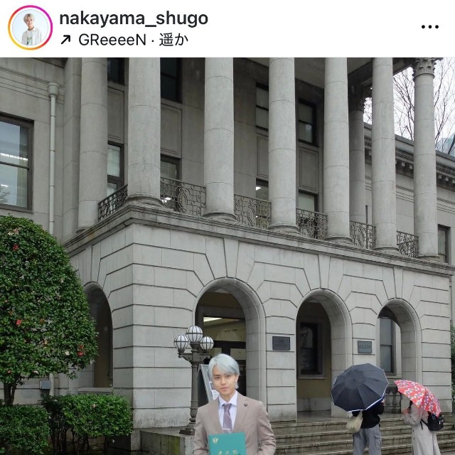 中山脩悟（＠nakayama_shugo）さんのインスタグラムより