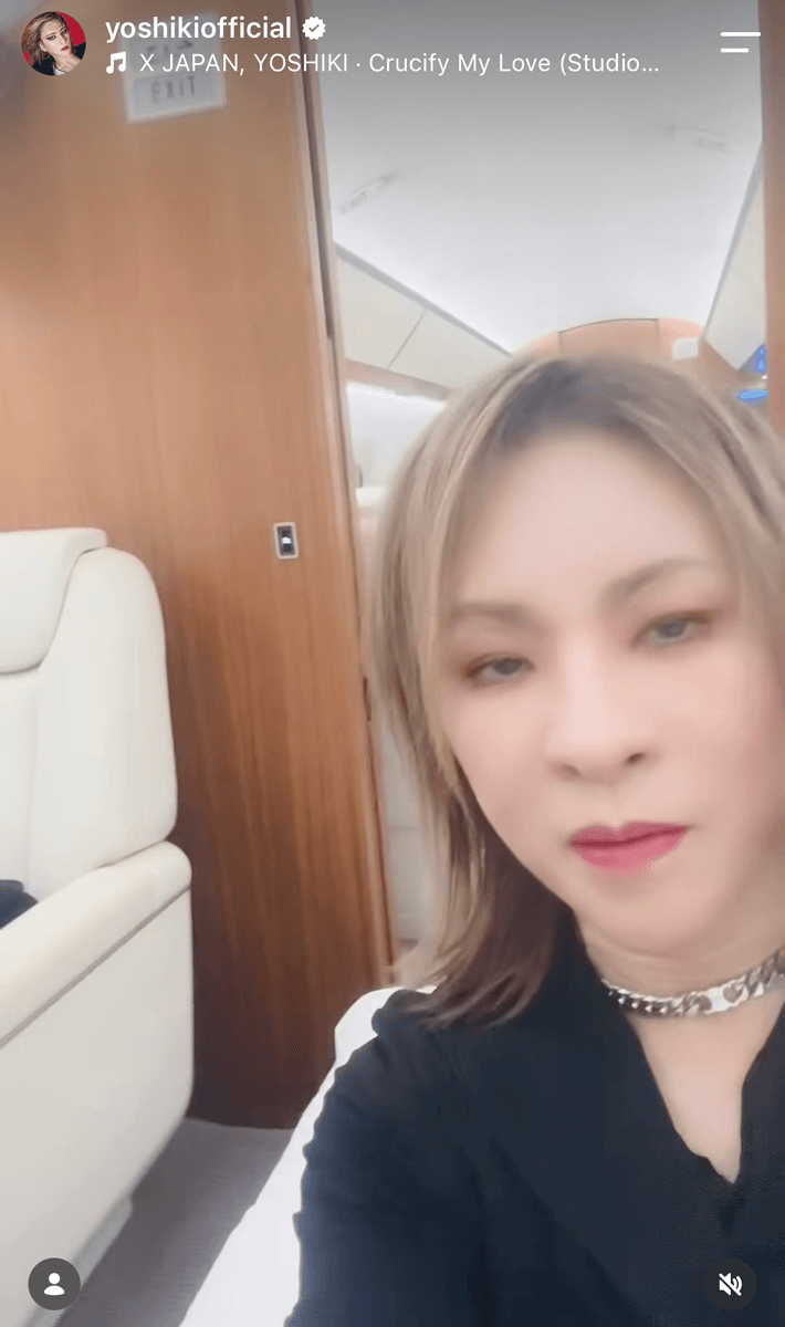 YOSHIKI (@yoshikiofficial)さんのインスタグラムより
