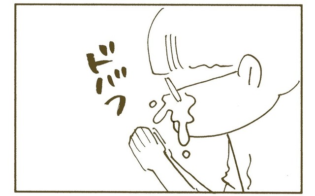 押し寄せてくる涙（くるねこ大和さん提供）